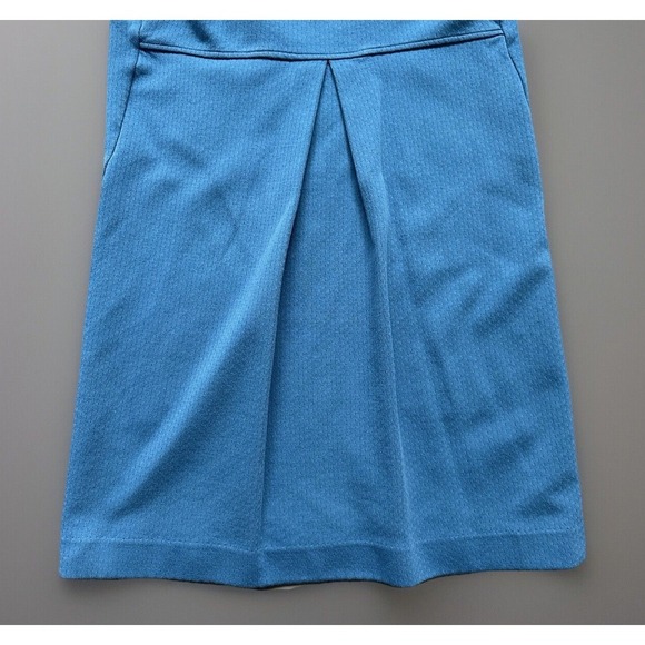 Nike Dress Womens Medium Blue Cotton Tech Pack Golf Pickleball Stretchy Comfort - Picture 6 of 10